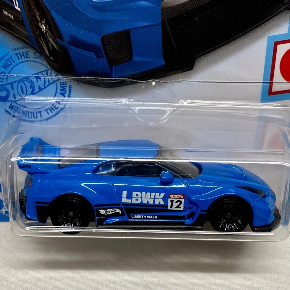 Hot Wheels cardboard card